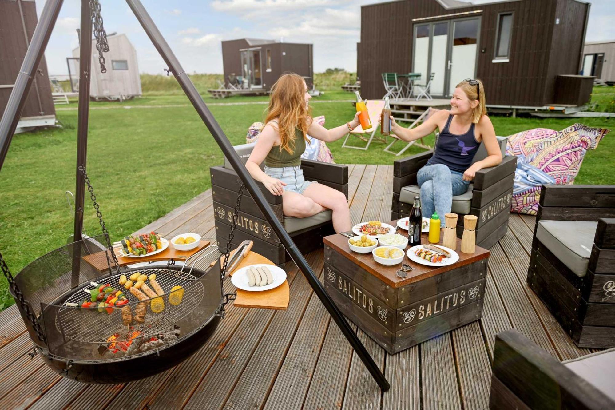 Tiny House Nature 8 Innenlage - Green Tiny Village Harlesiel Carolinensiel Exterior photo